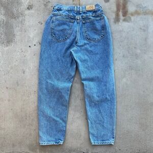 90s‎ Lee High Waisted Mom Jeans Medium Wash Denim Made In USA Women 10 PET